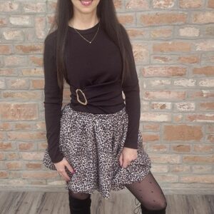 Berill - Csoki barna , oldalt csatos felső