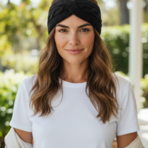 Gerda - Fekete fülvédő